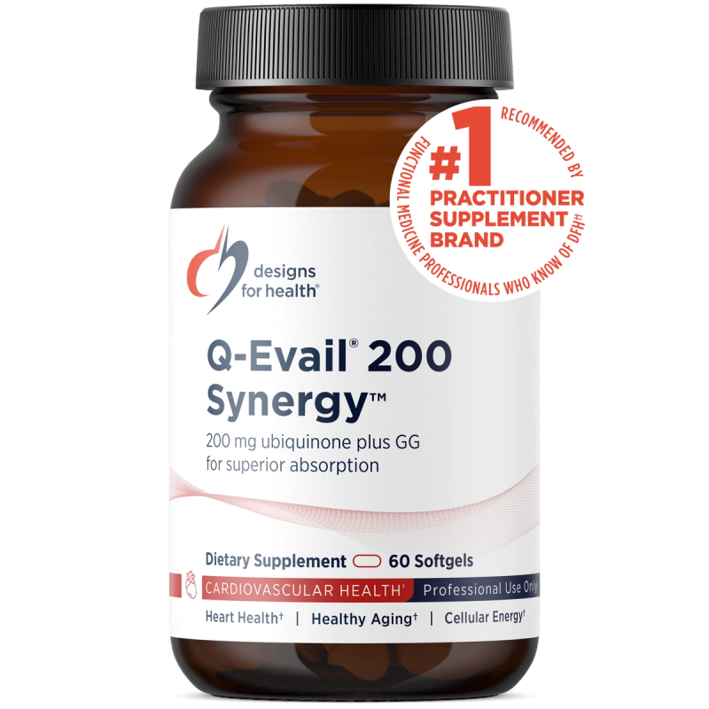 Q-Evail® Synergy 200mg 60 softgels product image