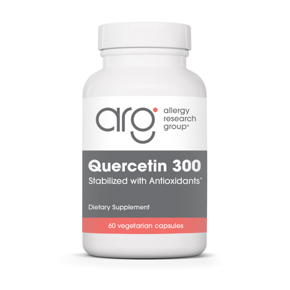 Allergy Research Group Quercetin 300 - 60 vegetarian capsules bottle front label