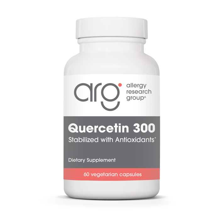 Allergy Research Group Quercetin 300 - 60 vegetarian capsules bottle front label
