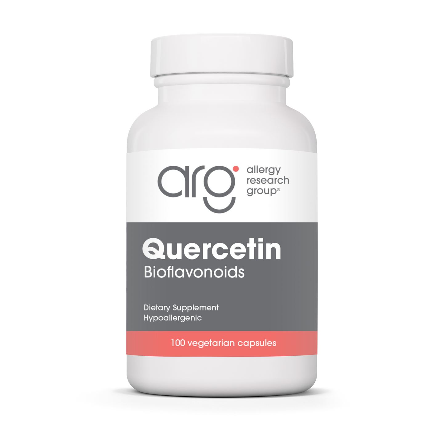 Allergy Research Group Quercetin Bioflavonoids - 100 vegetarian capsules bottle front label