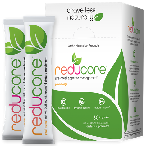 Reducore Stick Packs supplement facts image