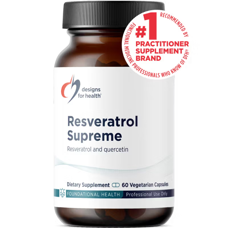 Resveratrol Supreme 60 capsules bottle image