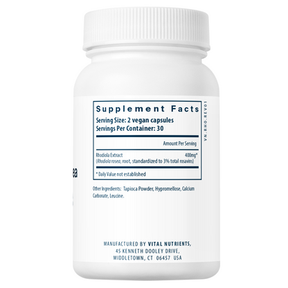 Rhodiola rosea 3% Standardized Extract