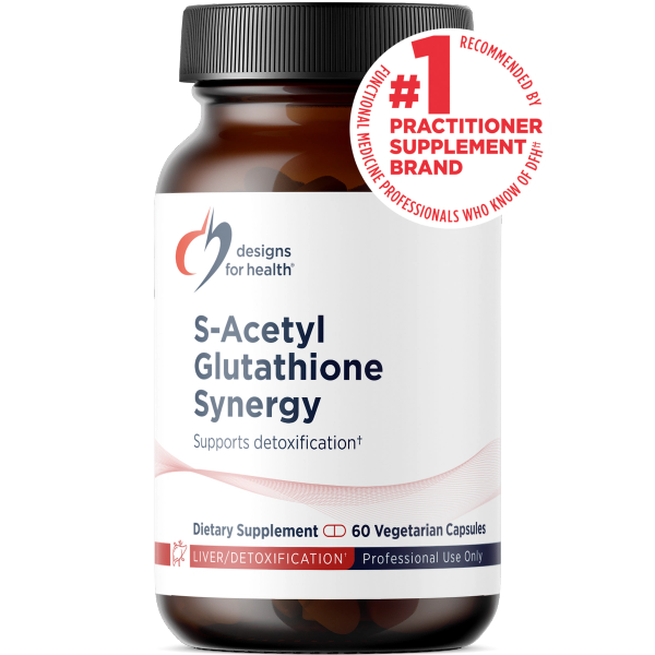 S-Acetyl Glutathione Synergy 60 capsules bottle image