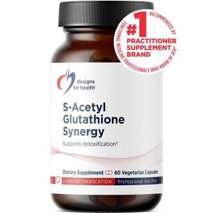 S-Acetyl Glutathione Synergy 60 capsules bottle image