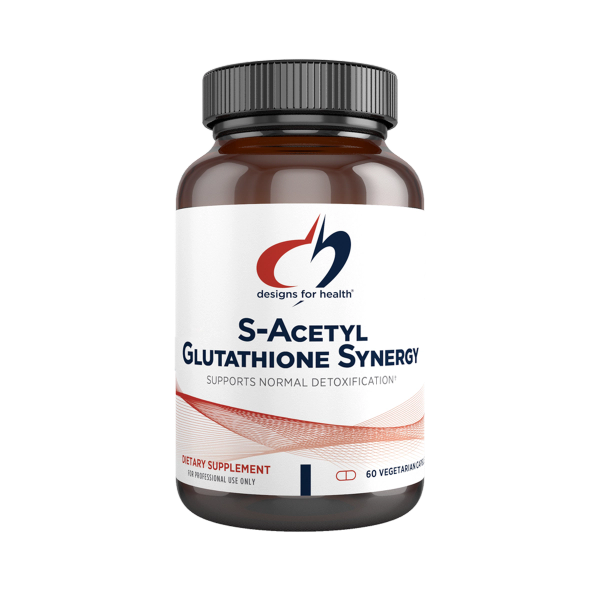 S-Acetyl Glutathione Synergy 60 capsules old bottle image