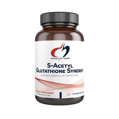 S-Acetyl Glutathione Synergy 60 capsules old bottle image