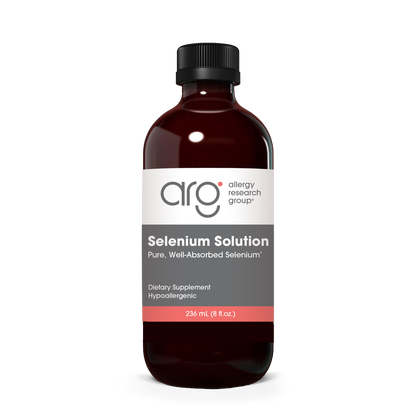 Allergy Research Group Selenium Solution - 236 mL (8 fl. oz.) bottle front label