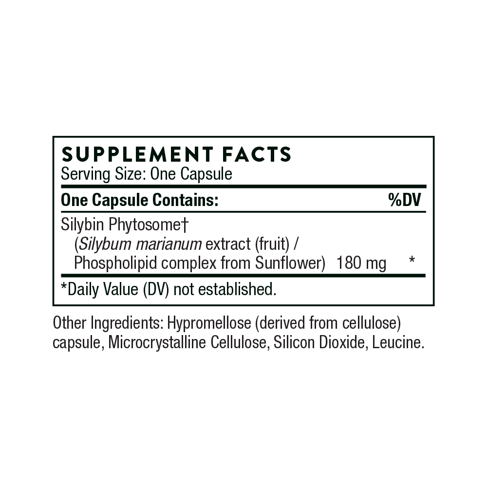 Milk Thistle Phytosome (formerly Siliphos) 2