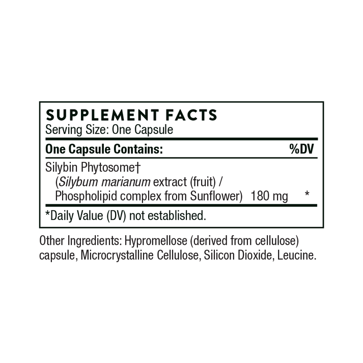 Milk Thistle Phytosome (formerly Siliphos) 2