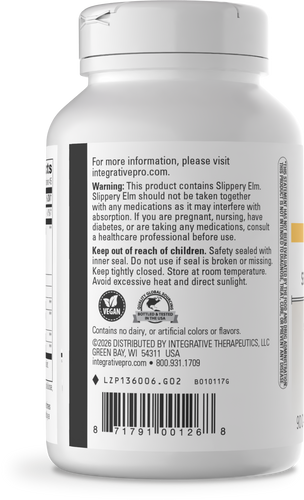 Nature's Way® | Similase Sensitive Stomach - right side of pack Sku:136006