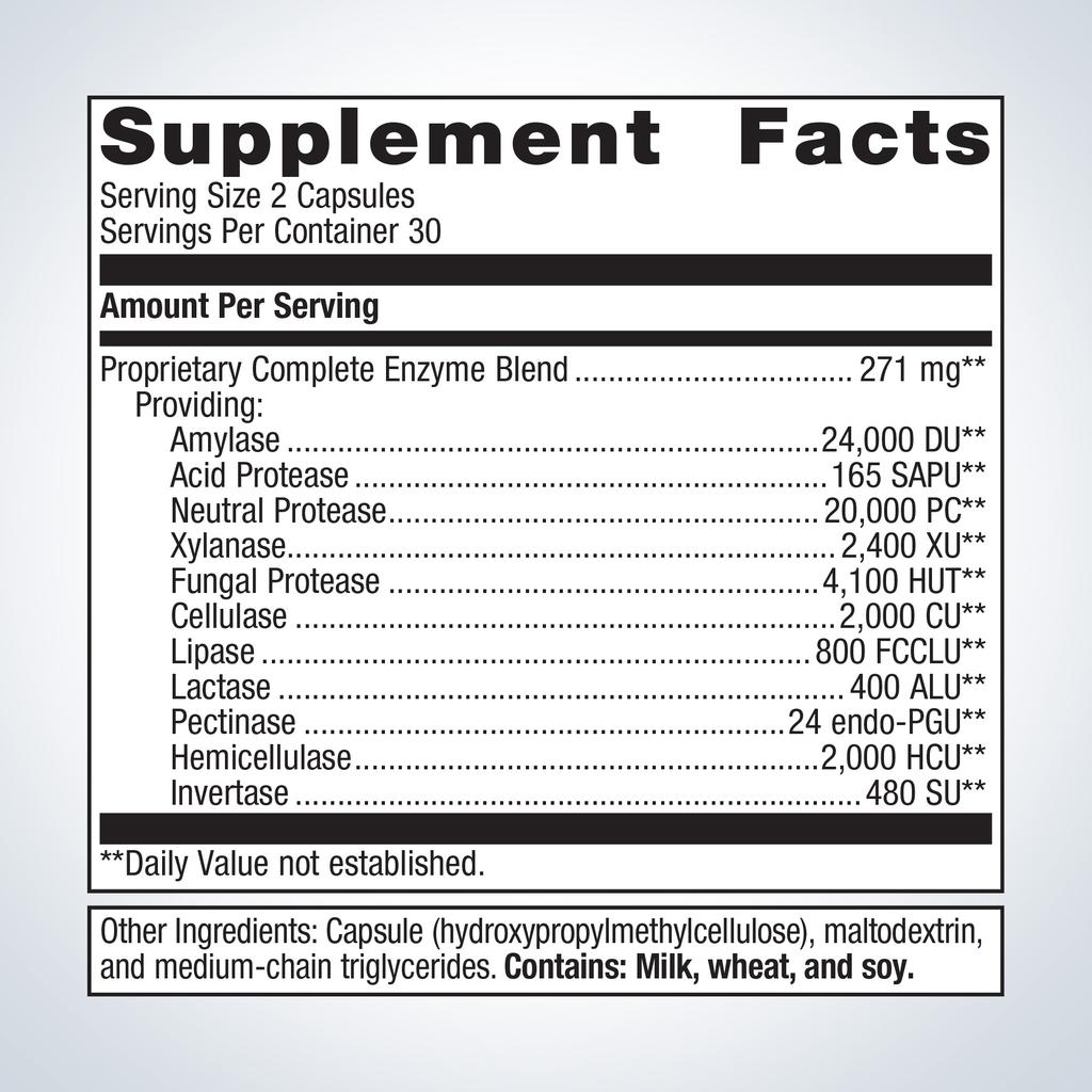 SpectraZyme® Complete Enzymes