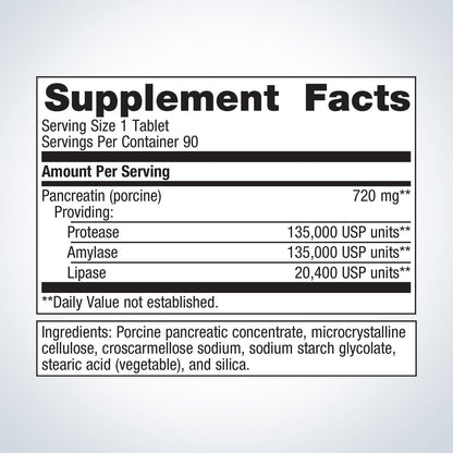 SpectraZyme® Pancreatic Enzymes Extra Strength