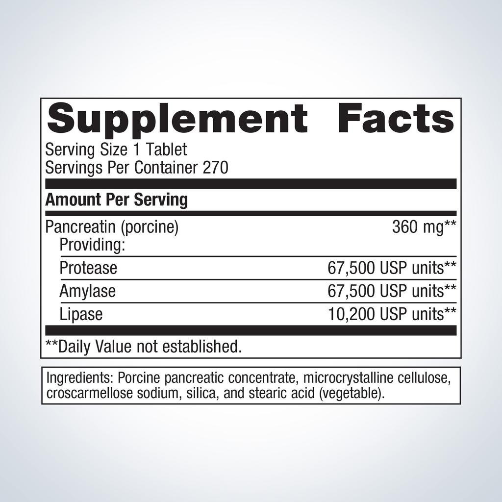 SpectraZyme® Pancreatic Enzymes