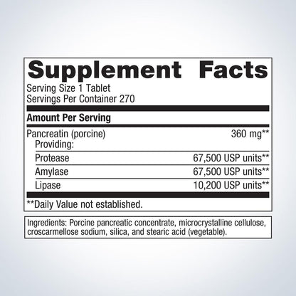 SpectraZyme® Pancreatic Enzymes