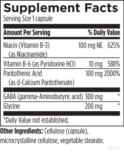 StressArrest™ 90 capsules supplement facts image