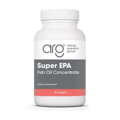 Allergy Research Group Super EPA - 60 sofgels bottle front label