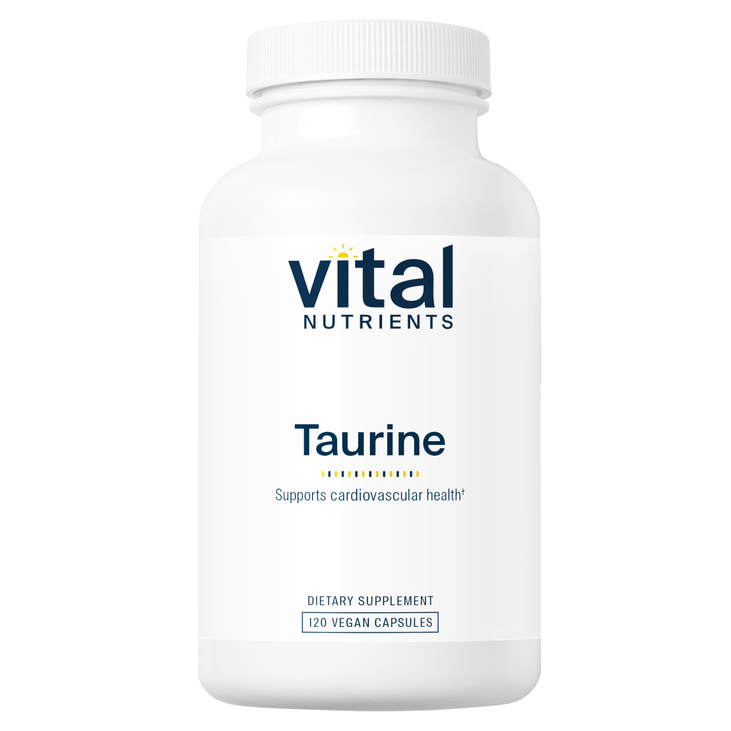 Vital Nutrients Taurine supplement.