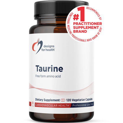 Taurine 120 capsules bottle image