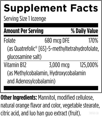 Trifolamin™ supplement facts image