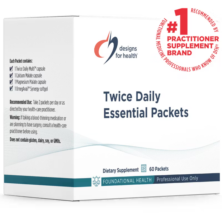 Twice Daily Essential Packets 60 packets bottle image