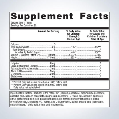 Ultra Potent-C® Chewable Vitamin C