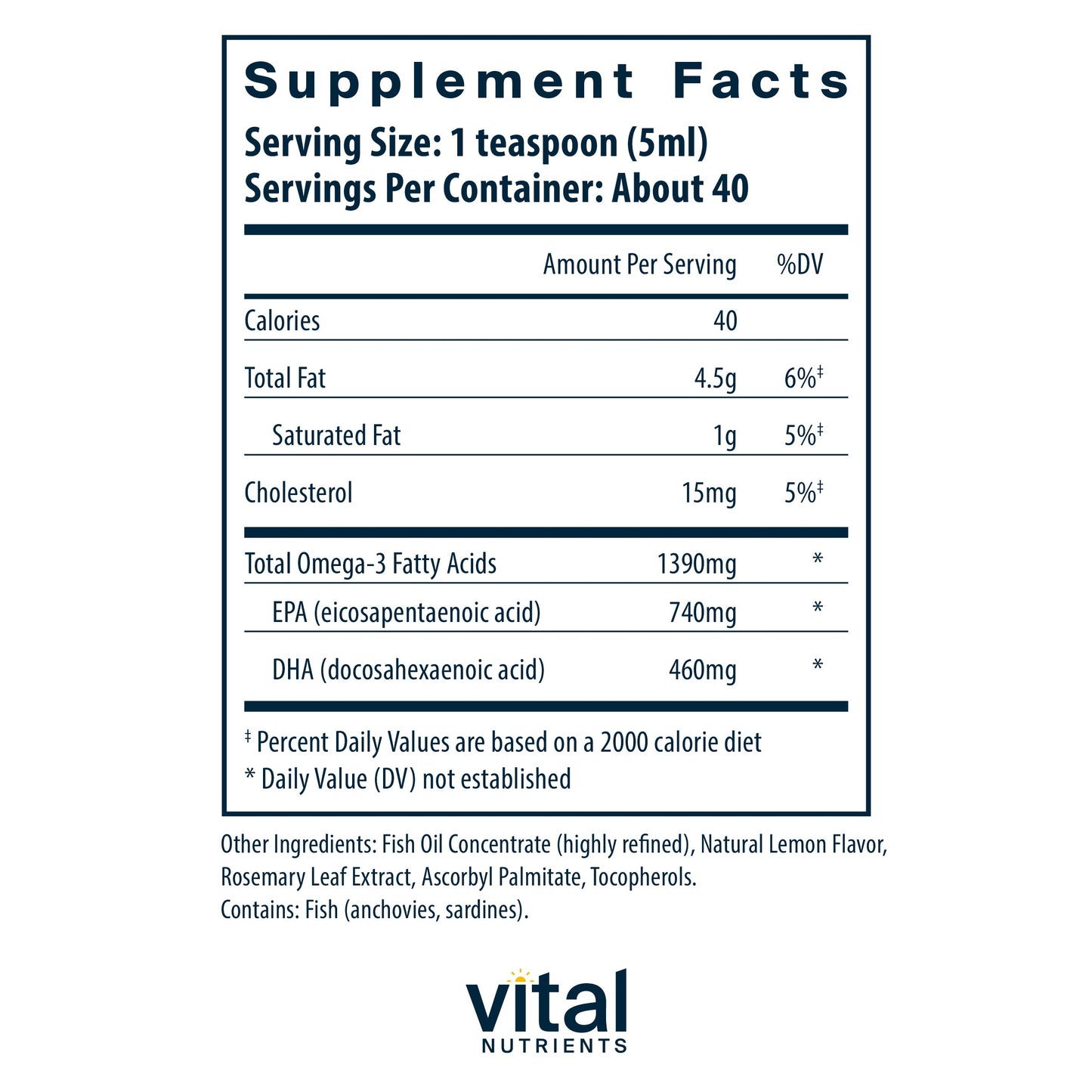 Ultra Pure® Fish Oil 1400 Pharmaceutical Grade