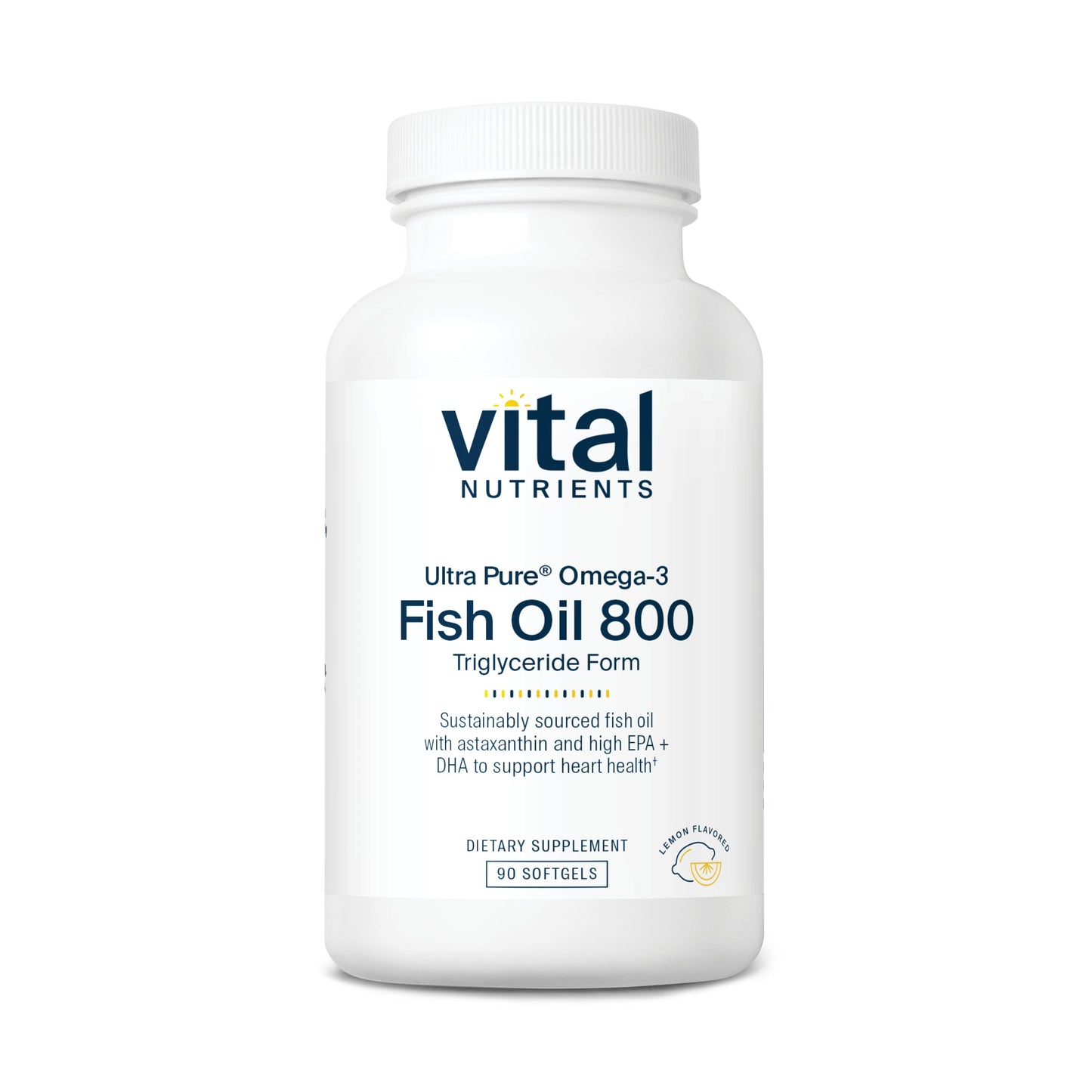 Ultra Pure® Fish Oil 800 Triglyceride Form Pharmaceutical Grade