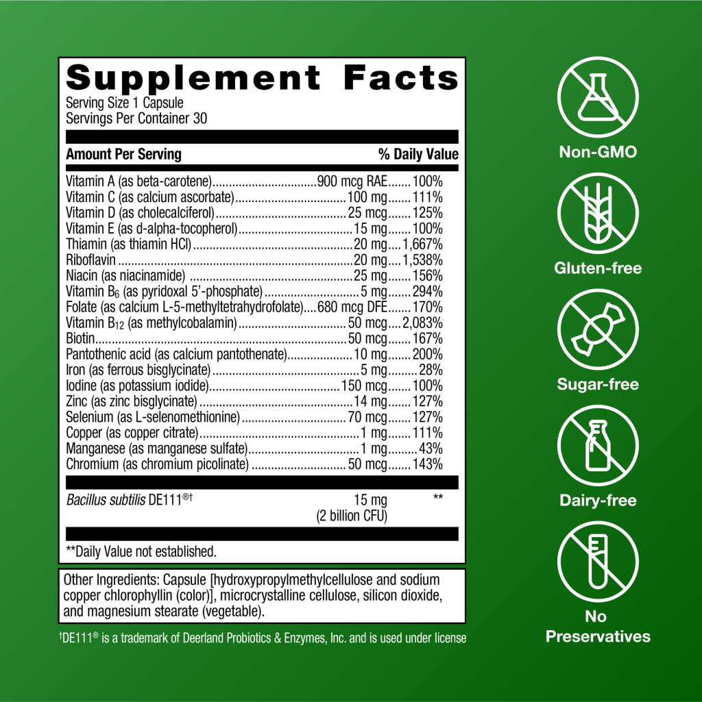 UltraFlora® Probiotic + Multivitamin