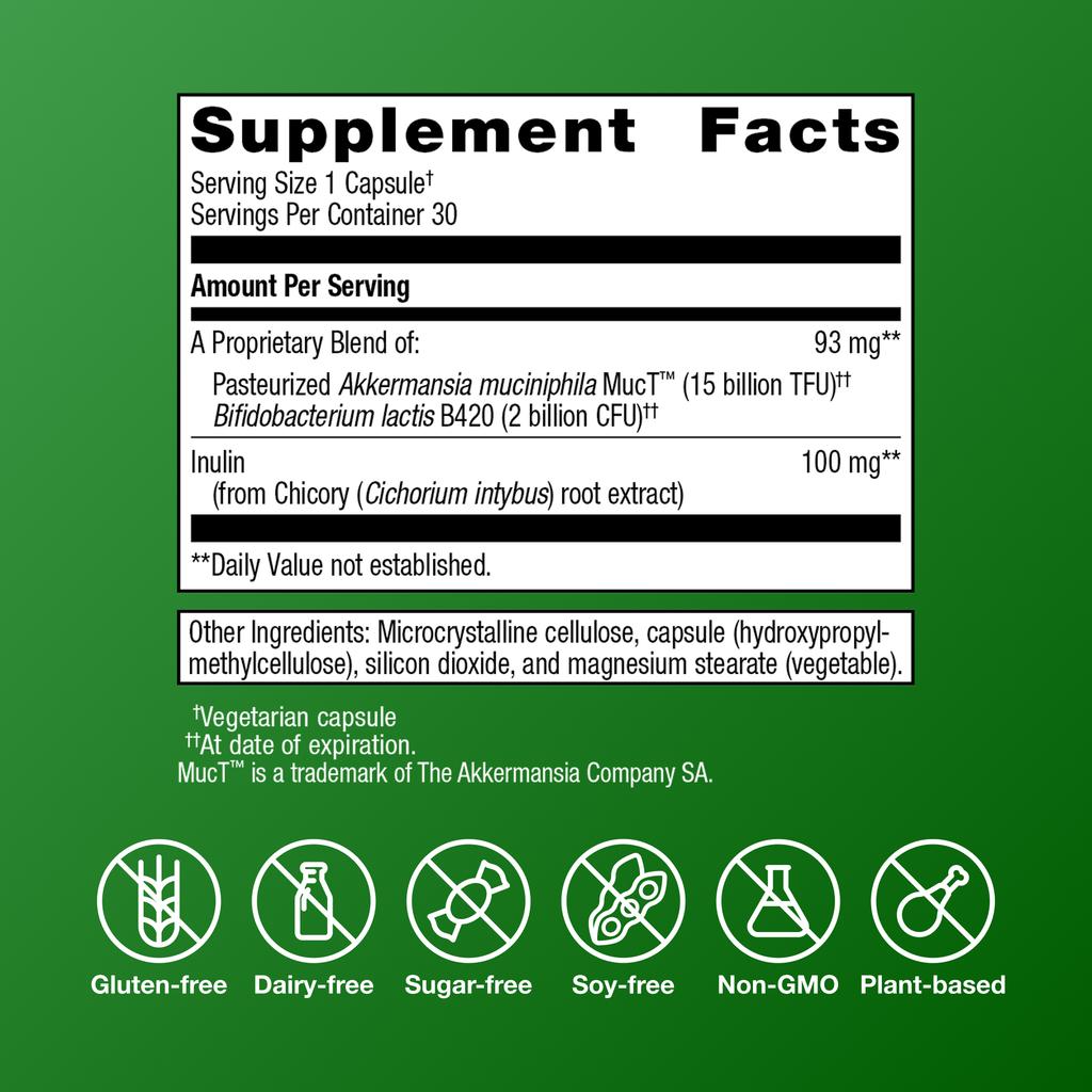 UltraFlora® Triplebiotic with Akkermansia
