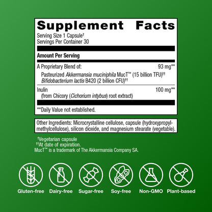 UltraFlora® Triplebiotic with Akkermansia