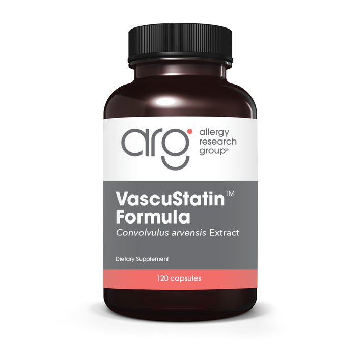 Allergy Research Group VascuStatin™ Formula - 120 capsules bottle front label