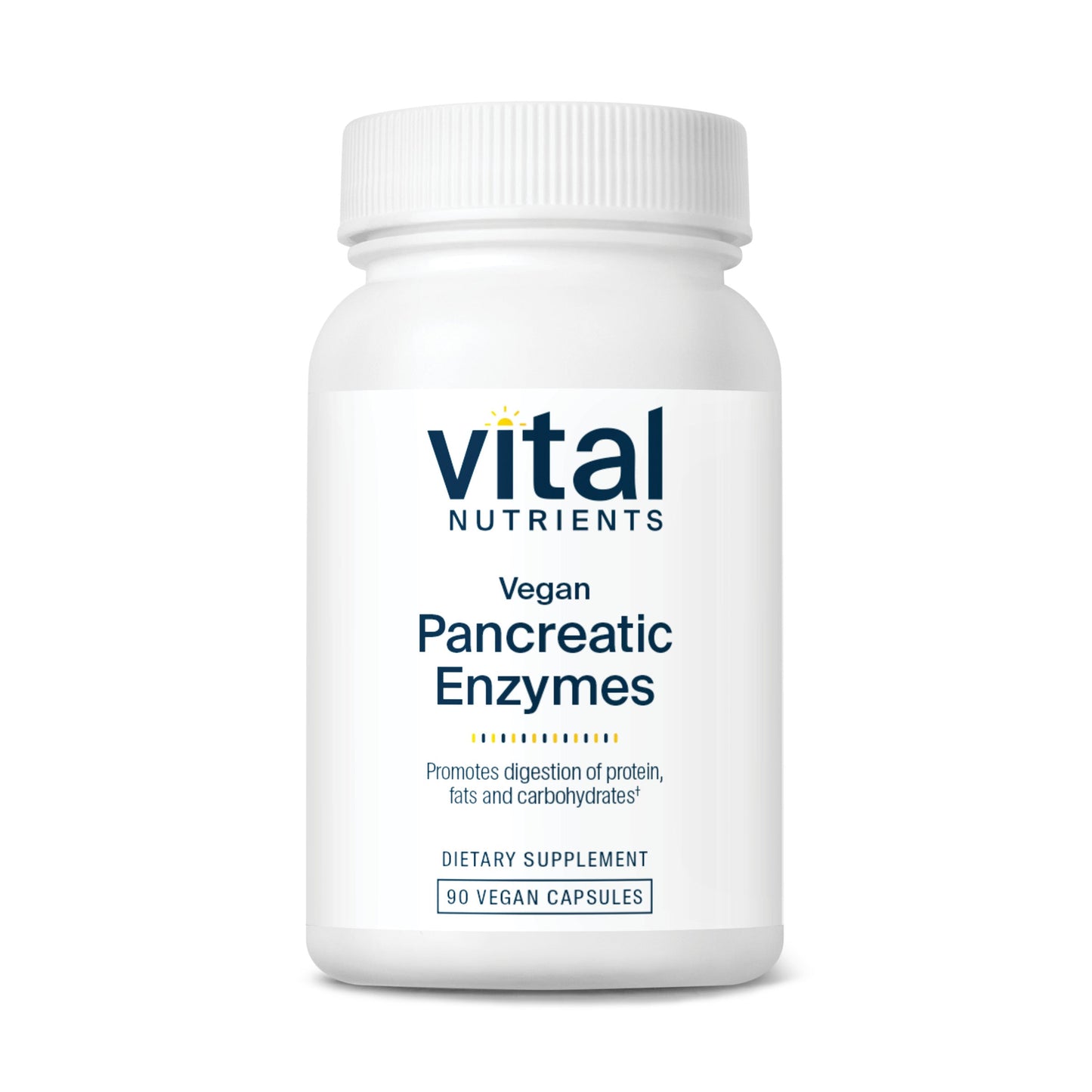Vital Nutrients Vegan Pancreatic Enzymes.