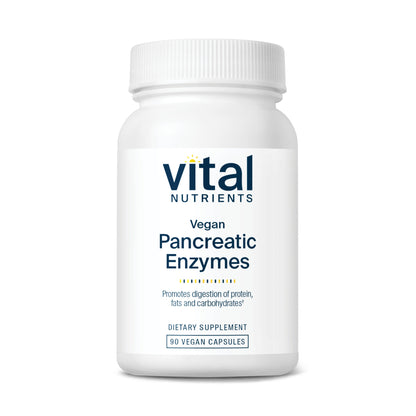 Vital Nutrients Vegan Pancreatic Enzymes.