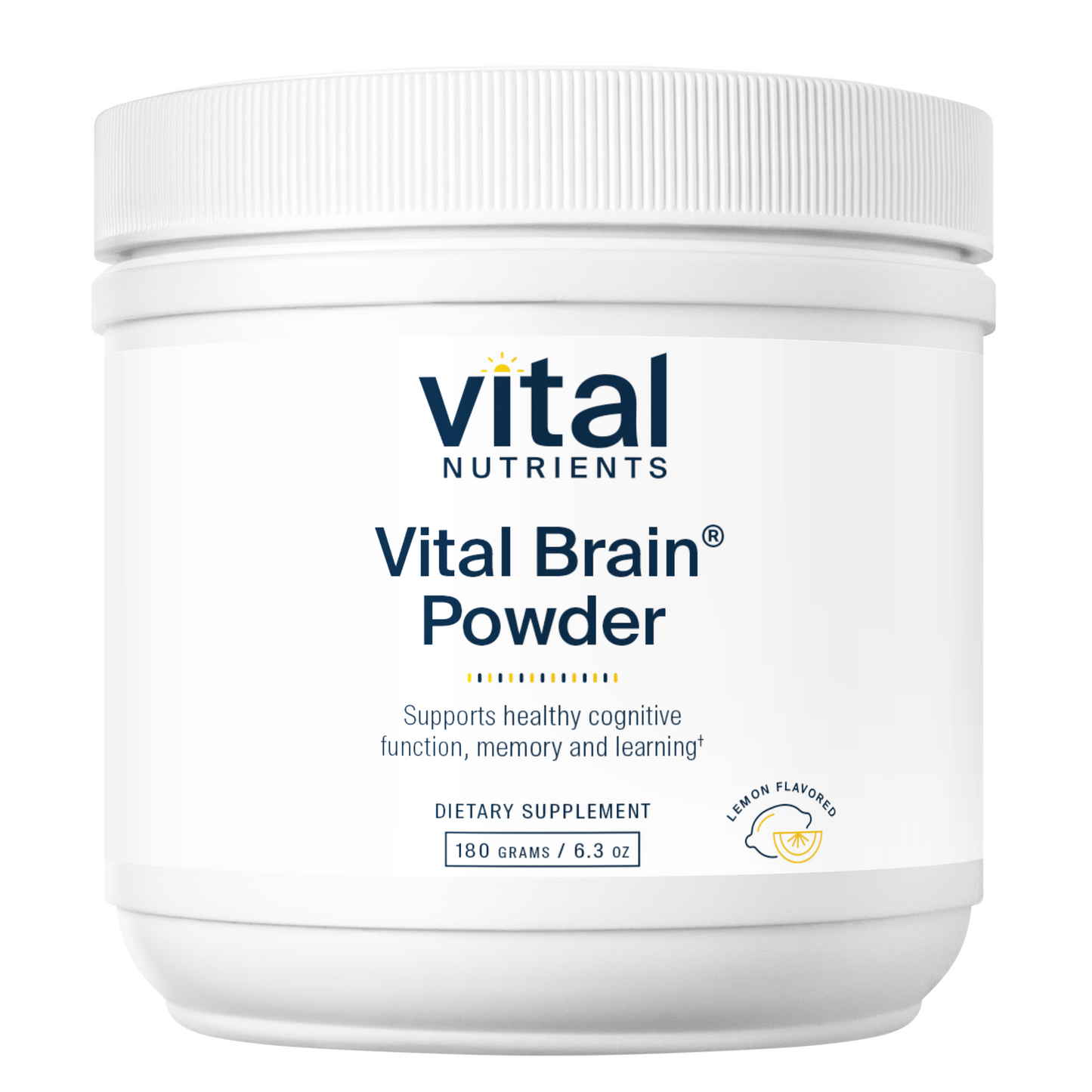 Vital Brain® Powder Natural Lemon Flavor