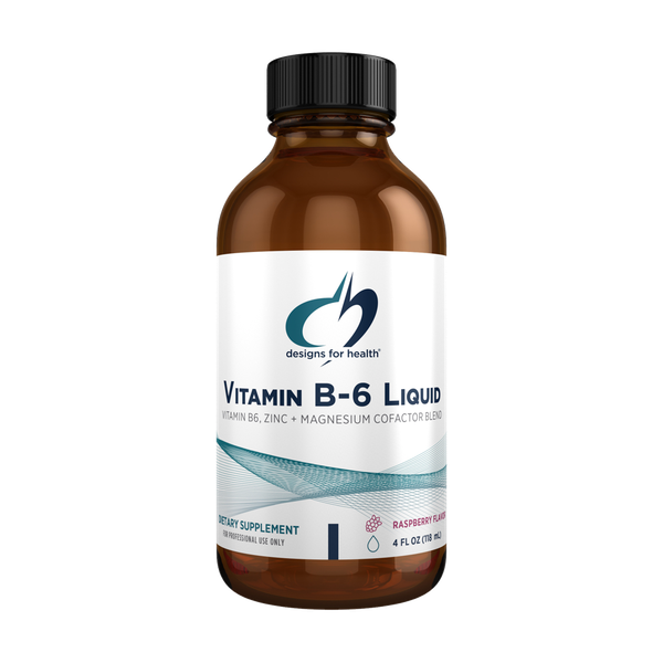 Vitamin B-6 Liquid 4 fl oz (118 mL) liquid old bottle image