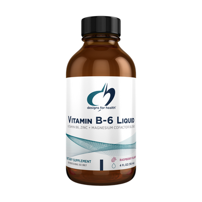 Vitamin B-6 Liquid 4 fl oz (118 mL) liquid old bottle image