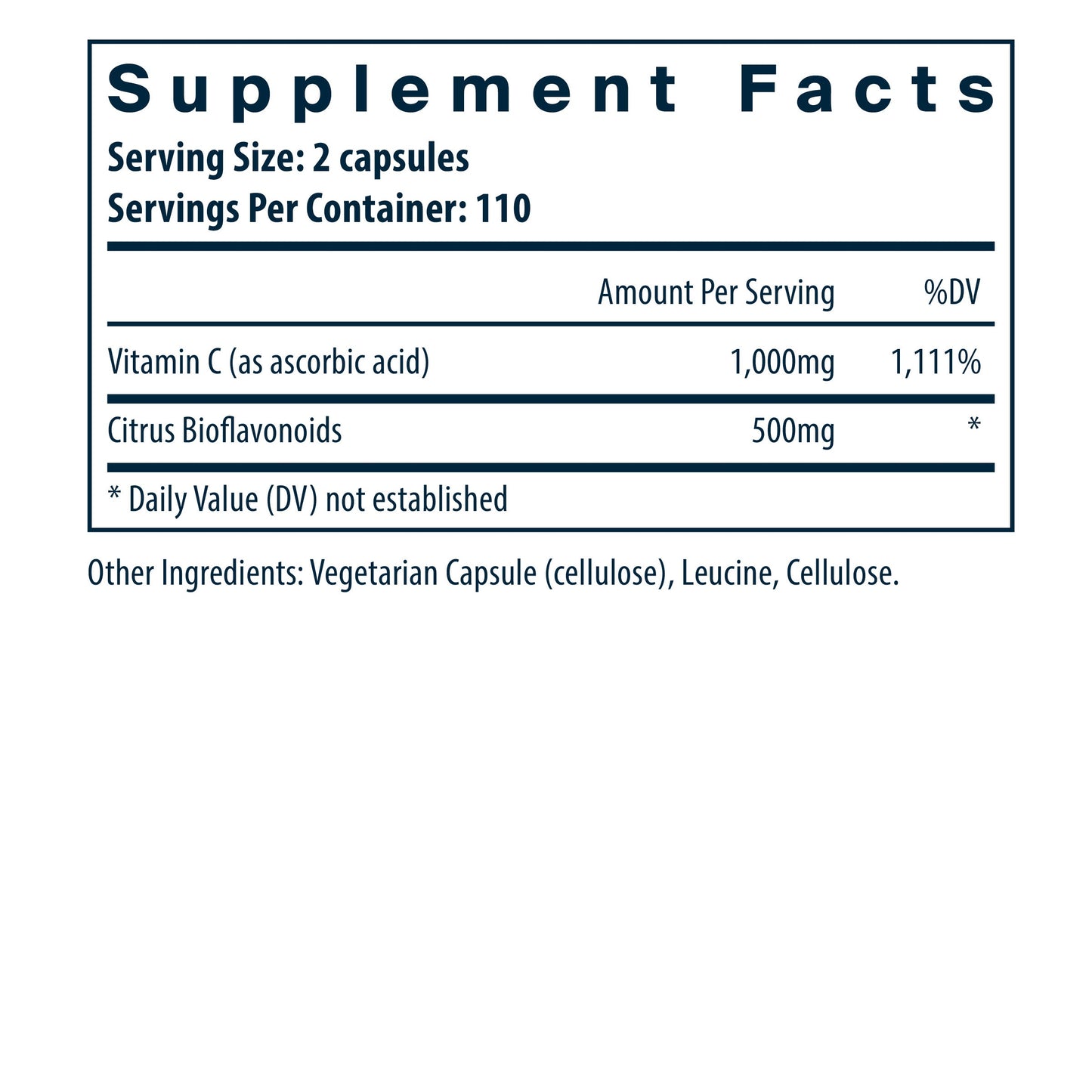 Vitamin C with Bioflavonoids