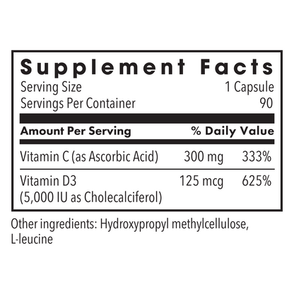 Metabolic Maintenance® Vitamin D-3 5,000 IU