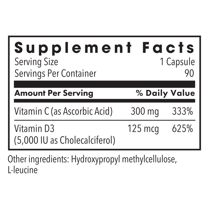 Metabolic Maintenance® Vitamin D-3 5,000 IU
