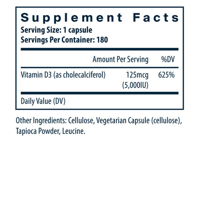 Vitamin D3 5000IU