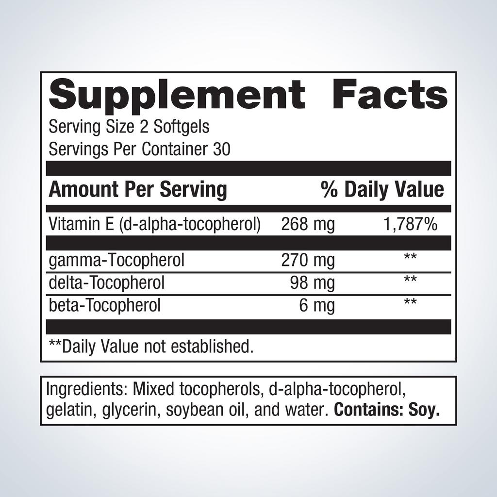 Vitamin E Mixed Tocopherols