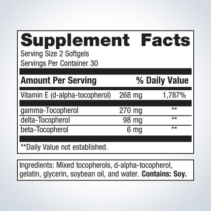 Vitamin E Mixed Tocopherols