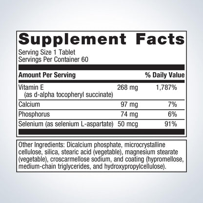 Vitamin E + Selenium