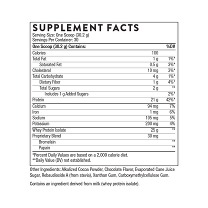 Whey Protein Isolate - Chocolate 2