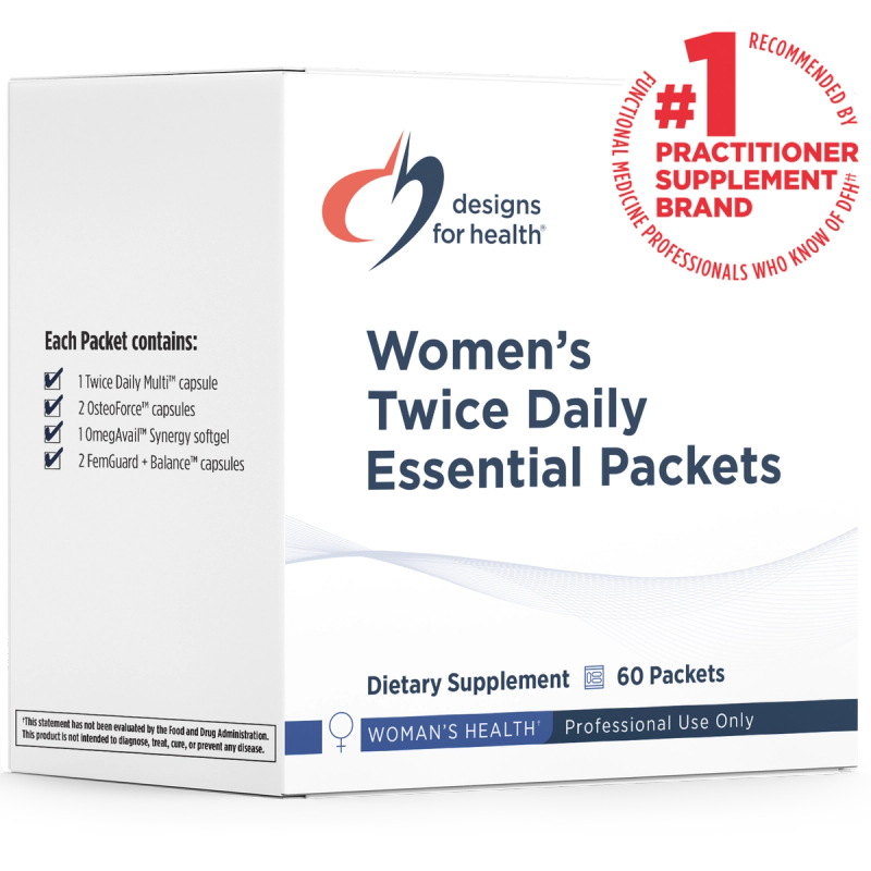 Women's Twice Daily Essential Packets bottle image