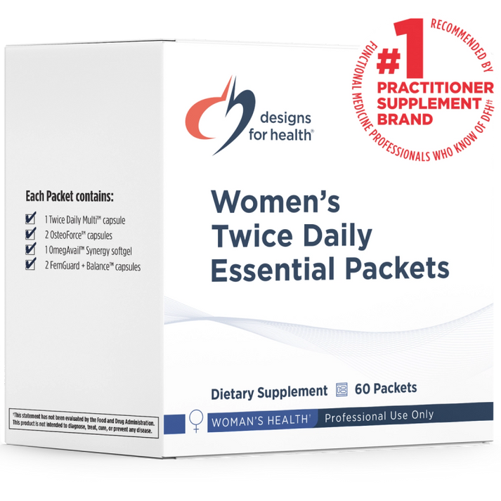 Women's Twice Daily Essential Packets bottle image