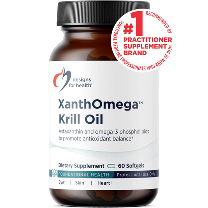 XanthOmega™ Krill Oil 60 softgels bottle image