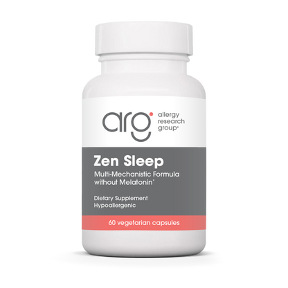 Allergy Research Group Zen Sleep - 60 vegetarian capsules bottle front label