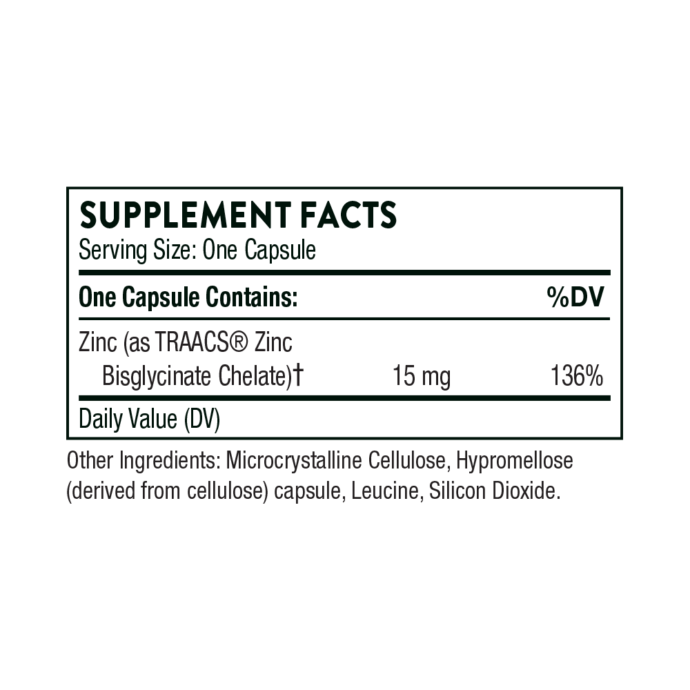 Zinc Bisglycinate 15 mg 2